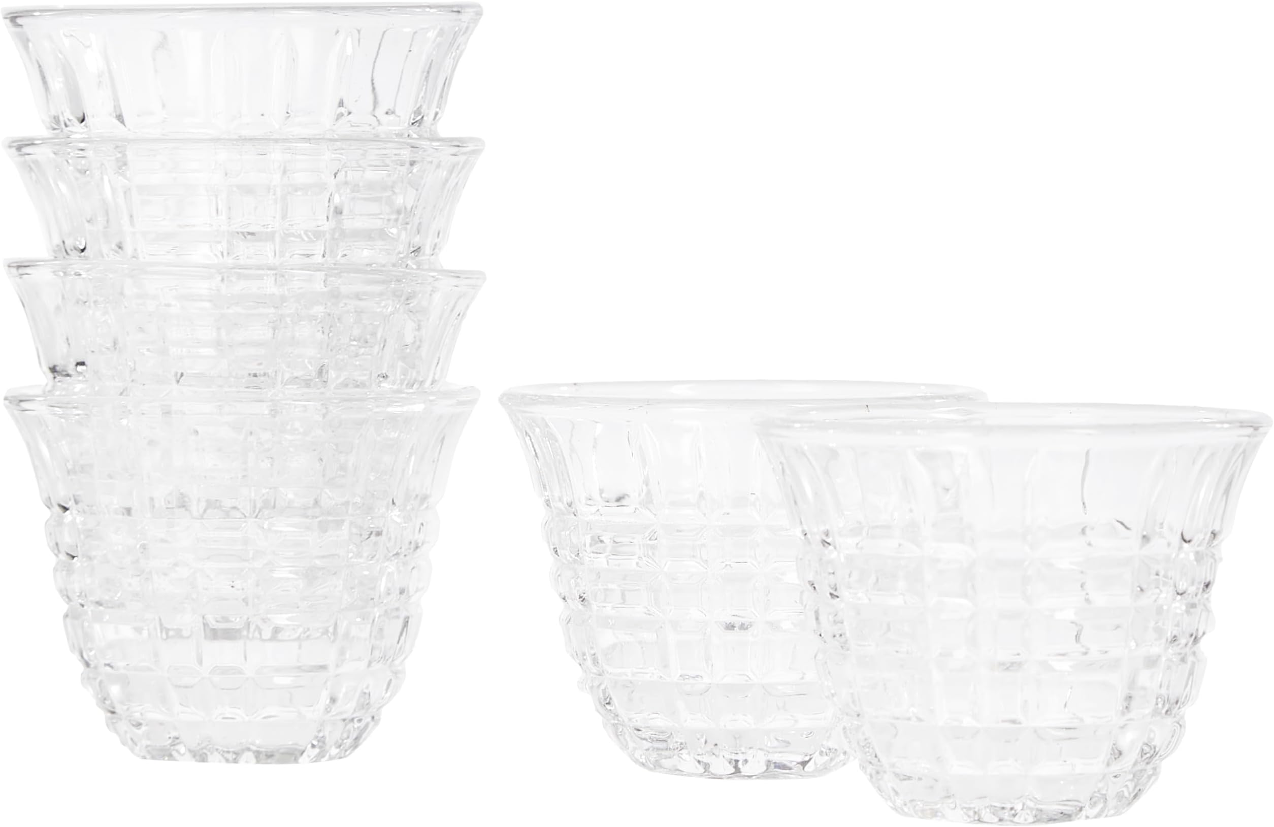 Vague Chester Cawa Cup Set 6-Pieces, 59 ml Capacity