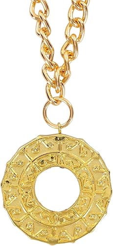 Miniatura 3 de Medallón Disco para Adulto, de Forum Novelties, disfraz años 70, talla única , Como se muestra