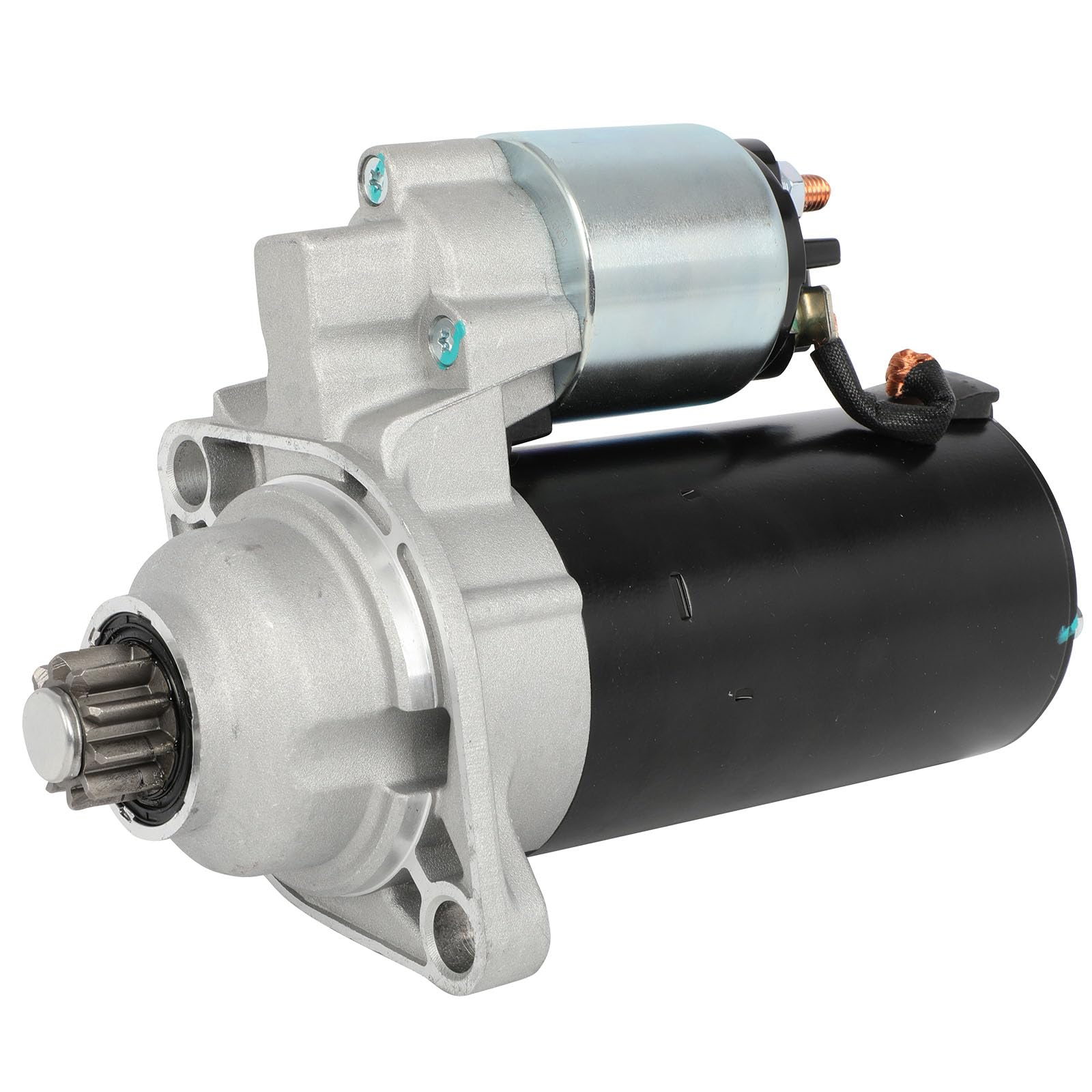 SCITOO Starter Fit For Volkswagen Beetle 1998-2006 1.9L 17724 | For Volkswagen For Golf 1996-2006 1.9L L4|For Volkswagen For Jetta 1996-2005 1.9L L4|Starters motor|Reference# 16013