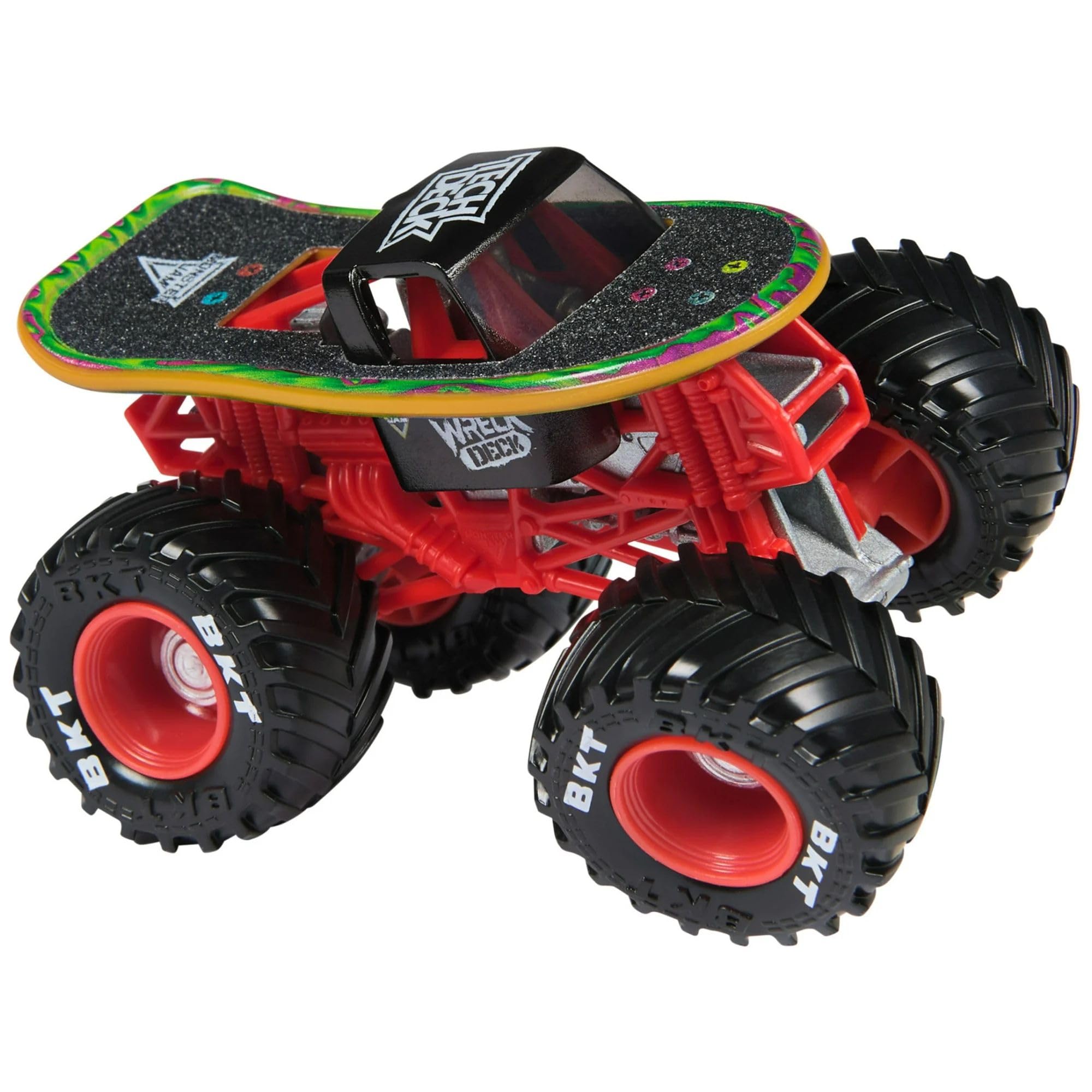 Monster Jam 2026 Official 1:64 Diecast Truck Series 45 Monsterized Wreck Deck - 5