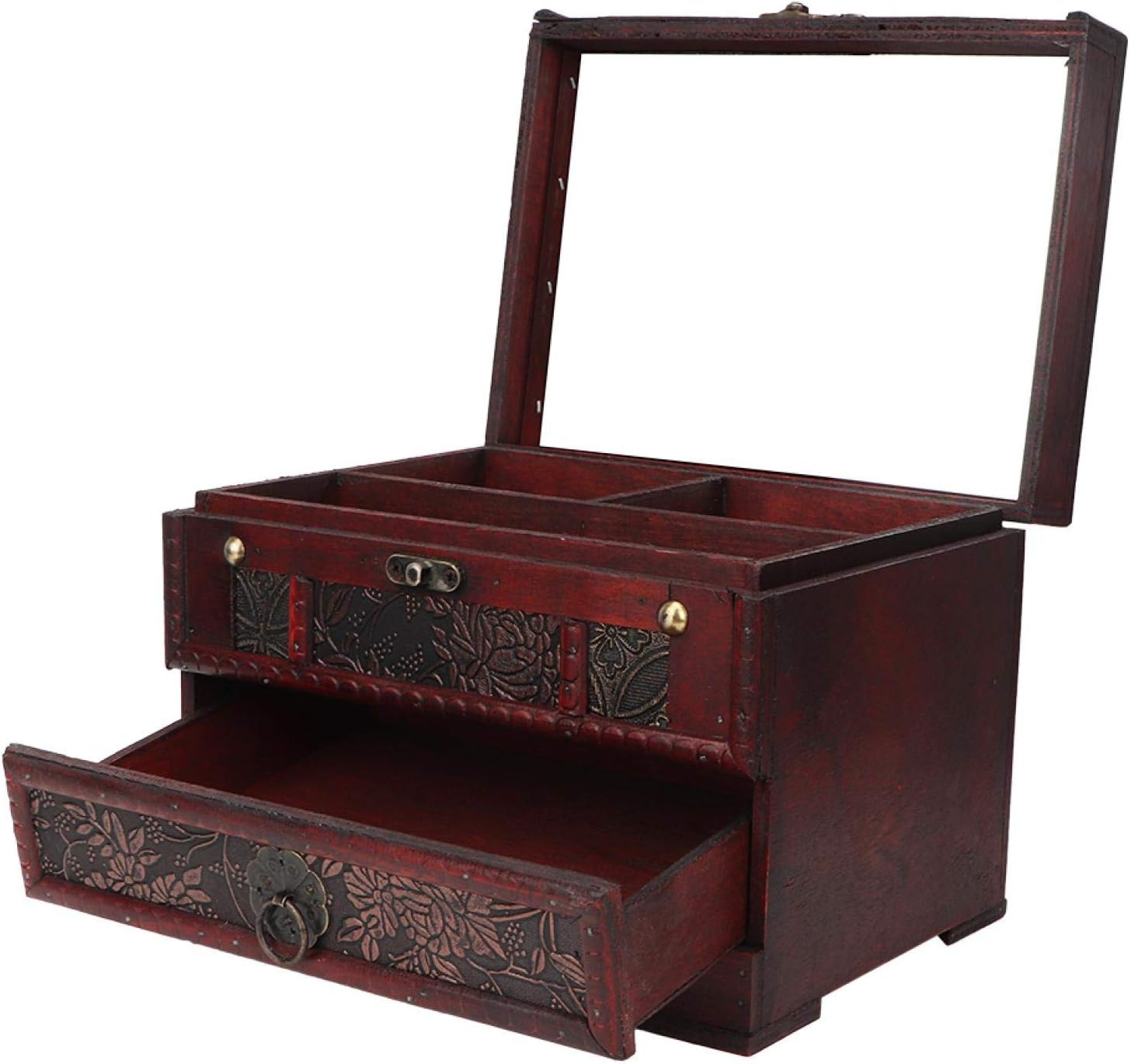 HERCHR Wood Jewelry Storage Box - Image 5