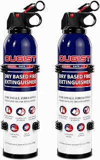Fire Extinguisher for Home & Vehicle - 600g Fire Extinguisher | Grease & Electrical Fire Extinguisher for Kitchen, Car, Po... Price In India