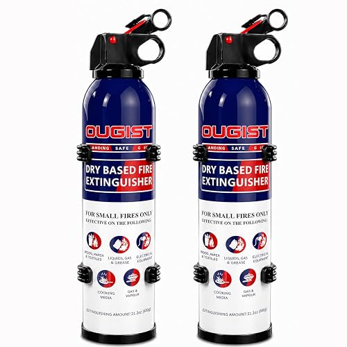 AmzBoom 2-Pack Fire Extinguisher for Car and Garage