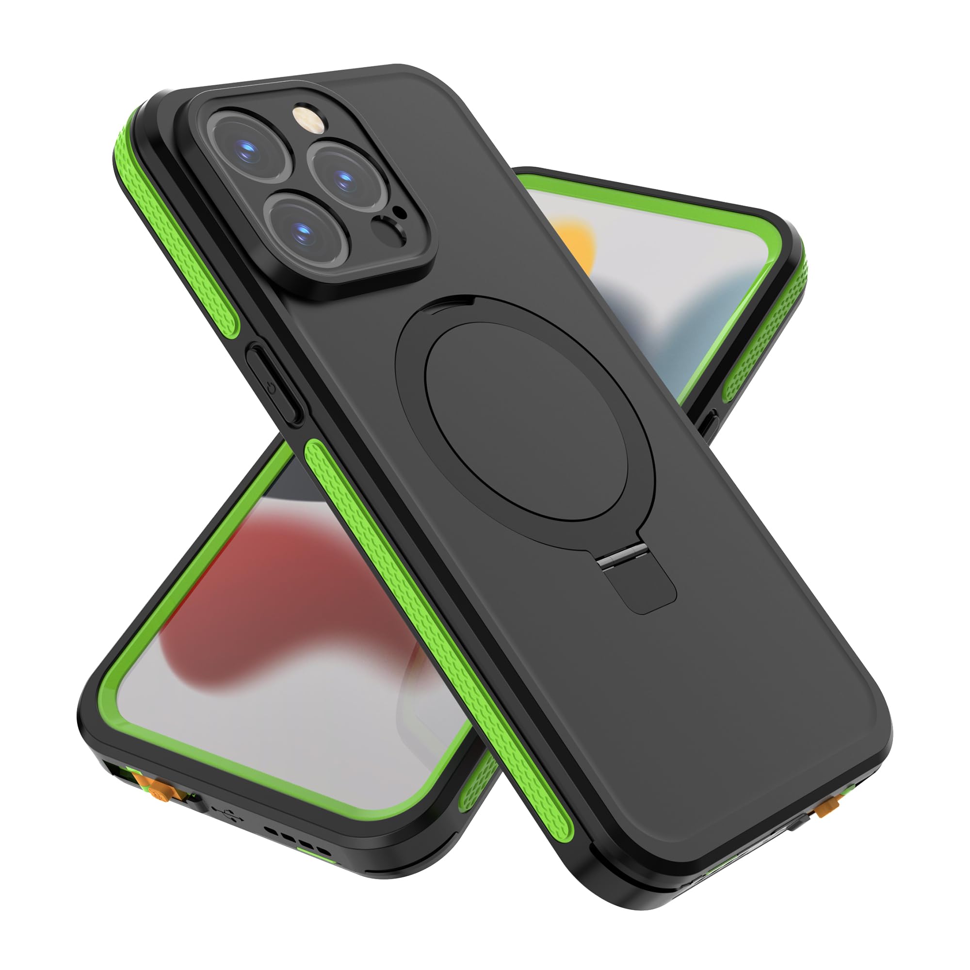 Amazon.co.jp: iPhone 15 Pro 対応 ケース 完全防水 Magsafe対応