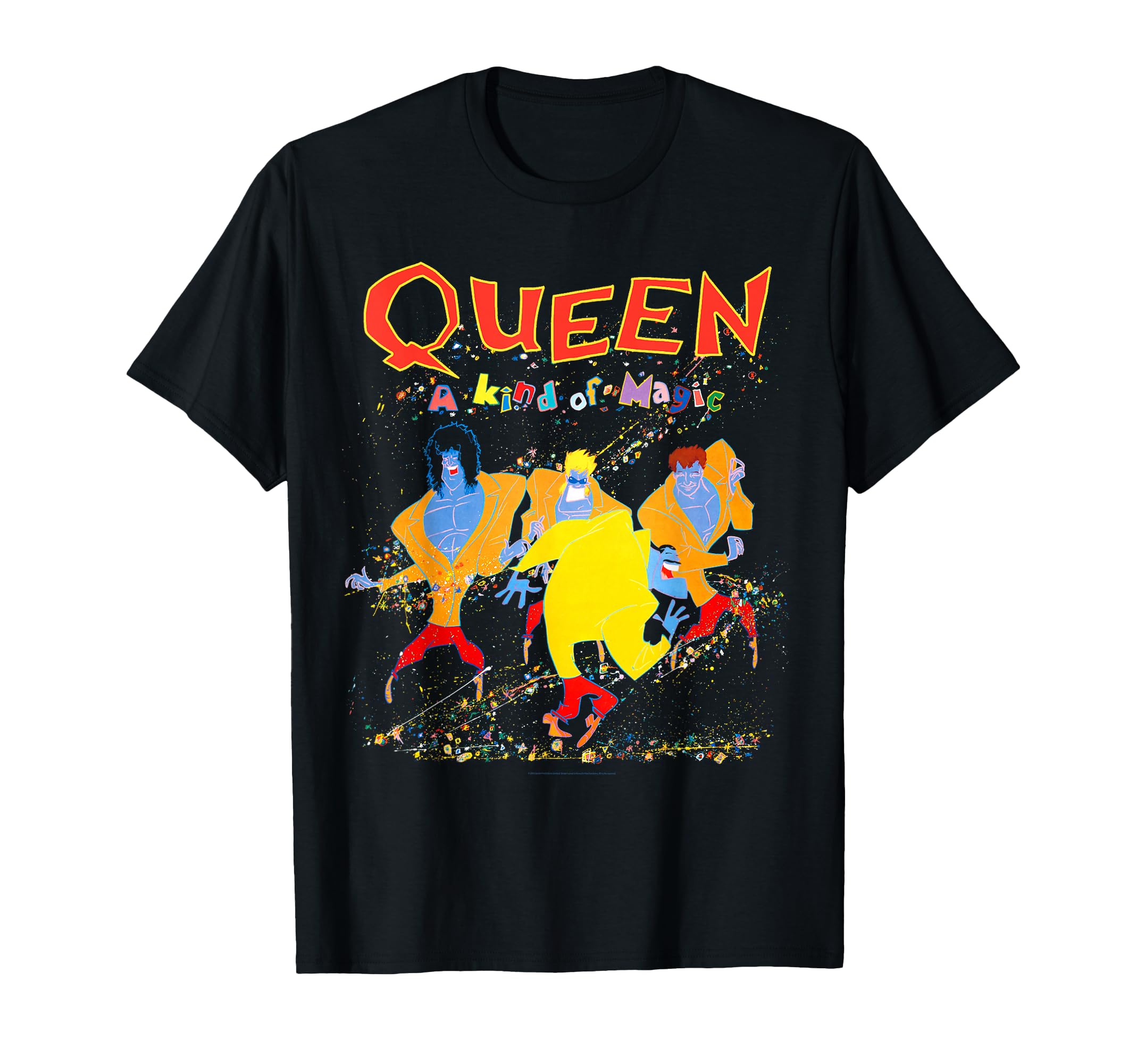 Queen Official Kind Of Magic T-Shirt : Amazon.co.uk: Fashion