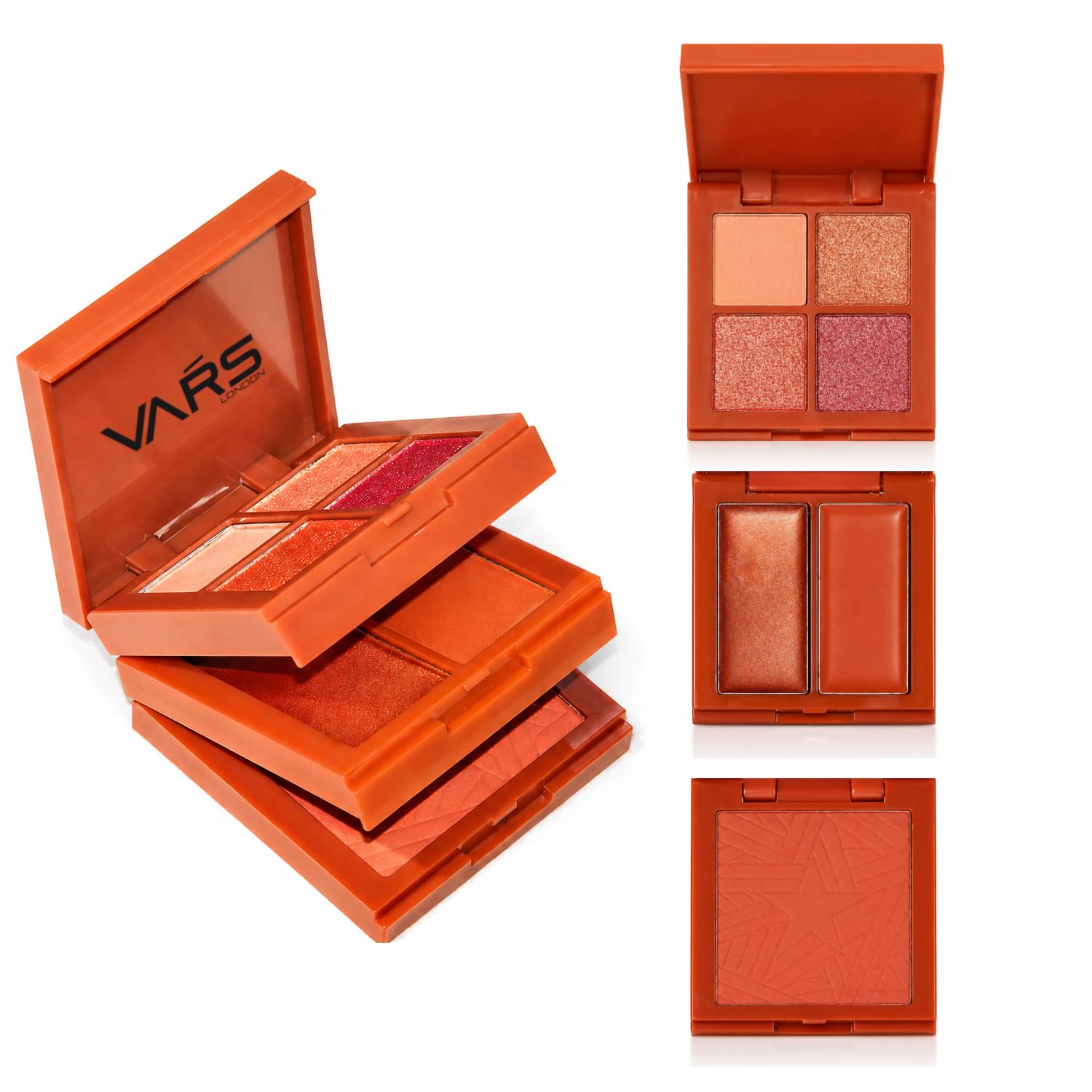 Lattice 5-in-1 Sutra Mini Makeup Palette – Eyeshadow, Cream Blush, Cream Highlighter & Powder Blush | Travel-Friendly Multi-Use Compact-image-11
