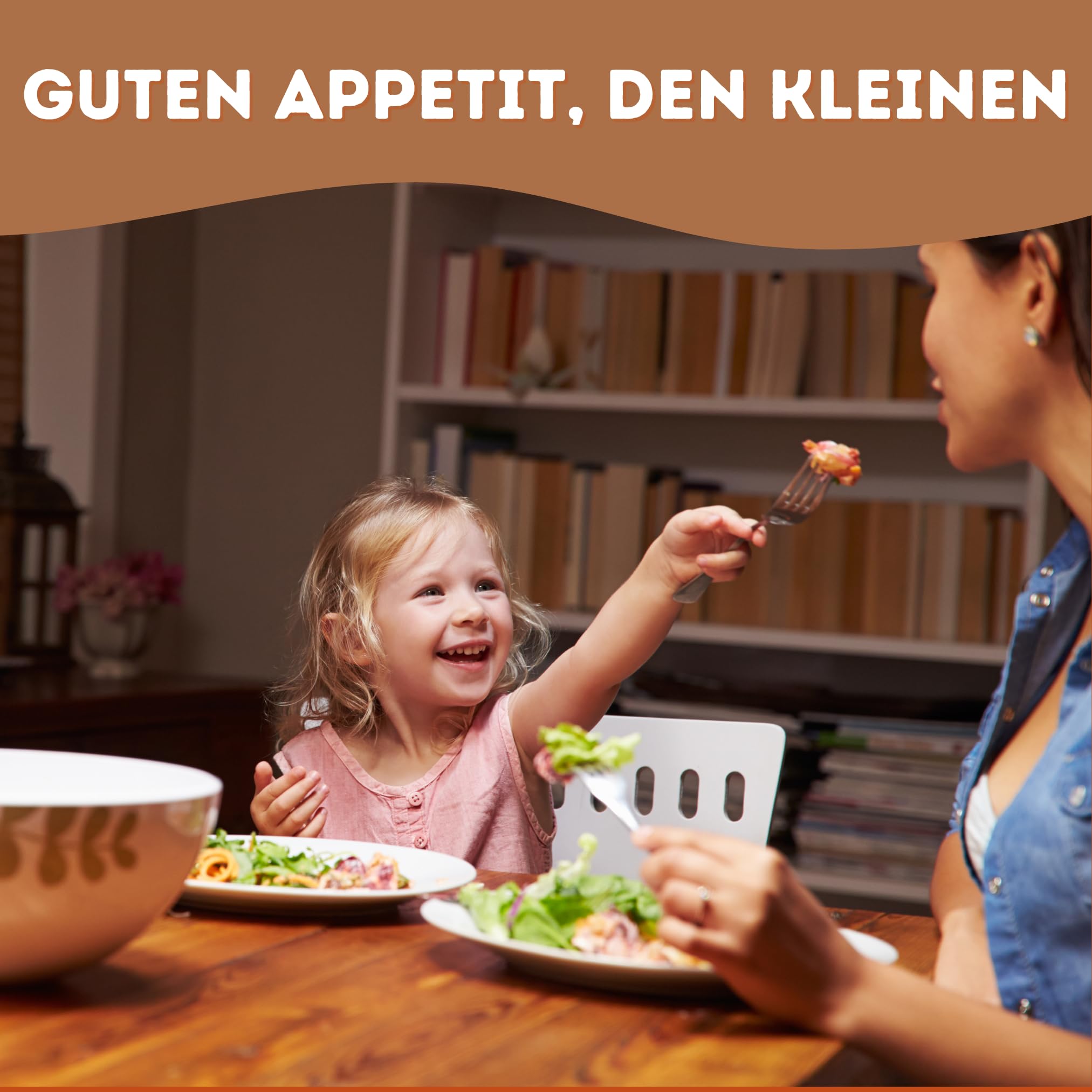 personalisiertes Kinderbesteck mit Namensgravur | Besteck Kinder mit Gravur | Kindergeschirr personalisiert | Weihnachtsgeschenke für Babys | Taufgeschenk (Waldtiere Set)