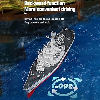 Amazon.com: GoolRC Remote Control Warship RC Military Battleship Amazon.com: GoolRC Remote Control Warship RC Military Battleship