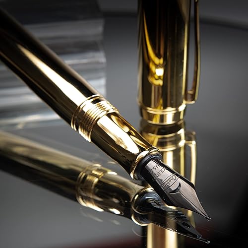 Miniatura 9 de Conklin Pluma estilográfica Duragraph Metal PVD Azul - B