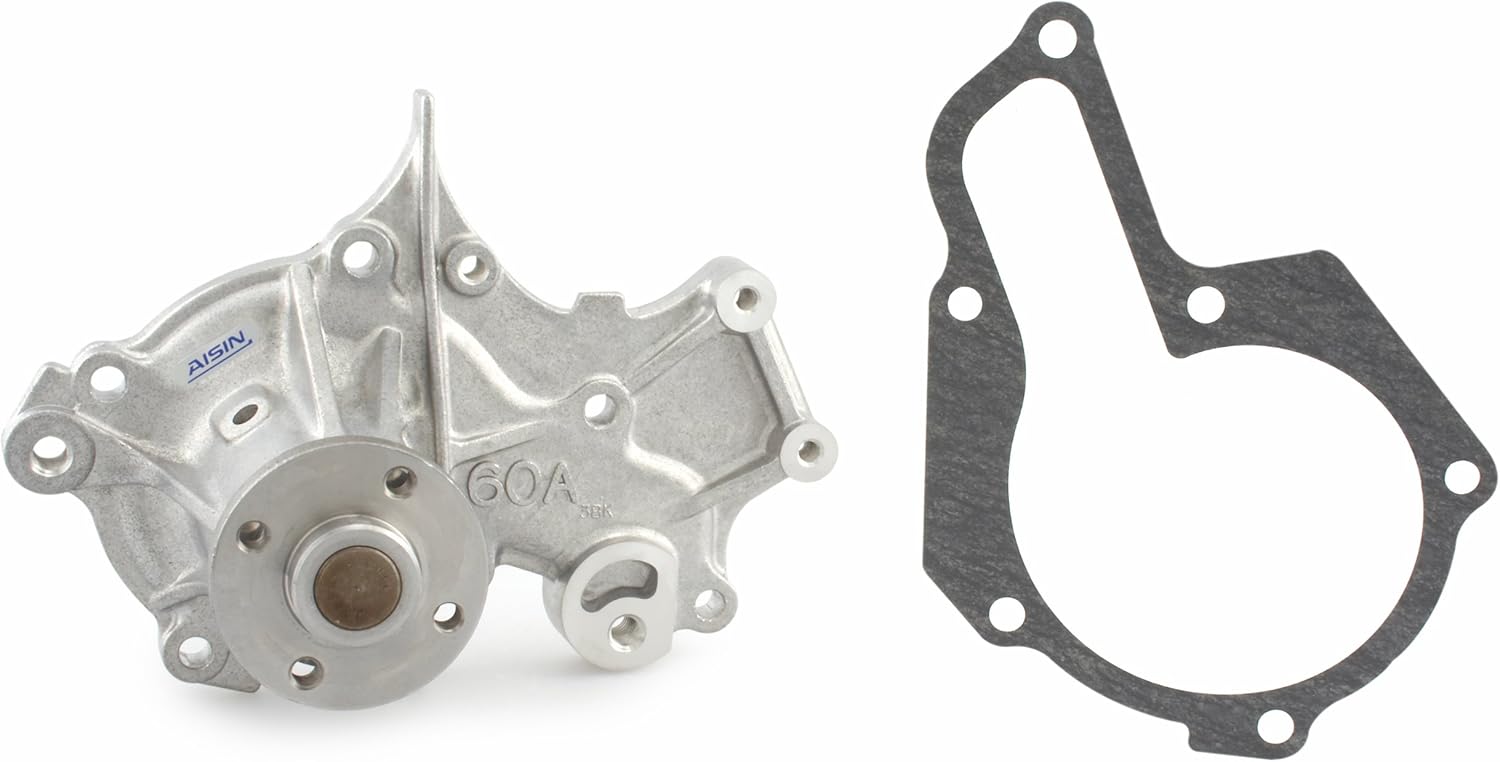 AISIN GENUINE WPS-006 New Engine Water Pump with Gasket - Compatible with Select Asuna Sunrunner Chevrolet Tracker Geo Tracker GMC Tracker Pontiac Sunrunner Suzuki Sidekick, X-90