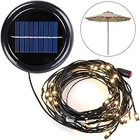 Vista 6 de Tira de luz LED Yescom de aluminio para parasol de exterior