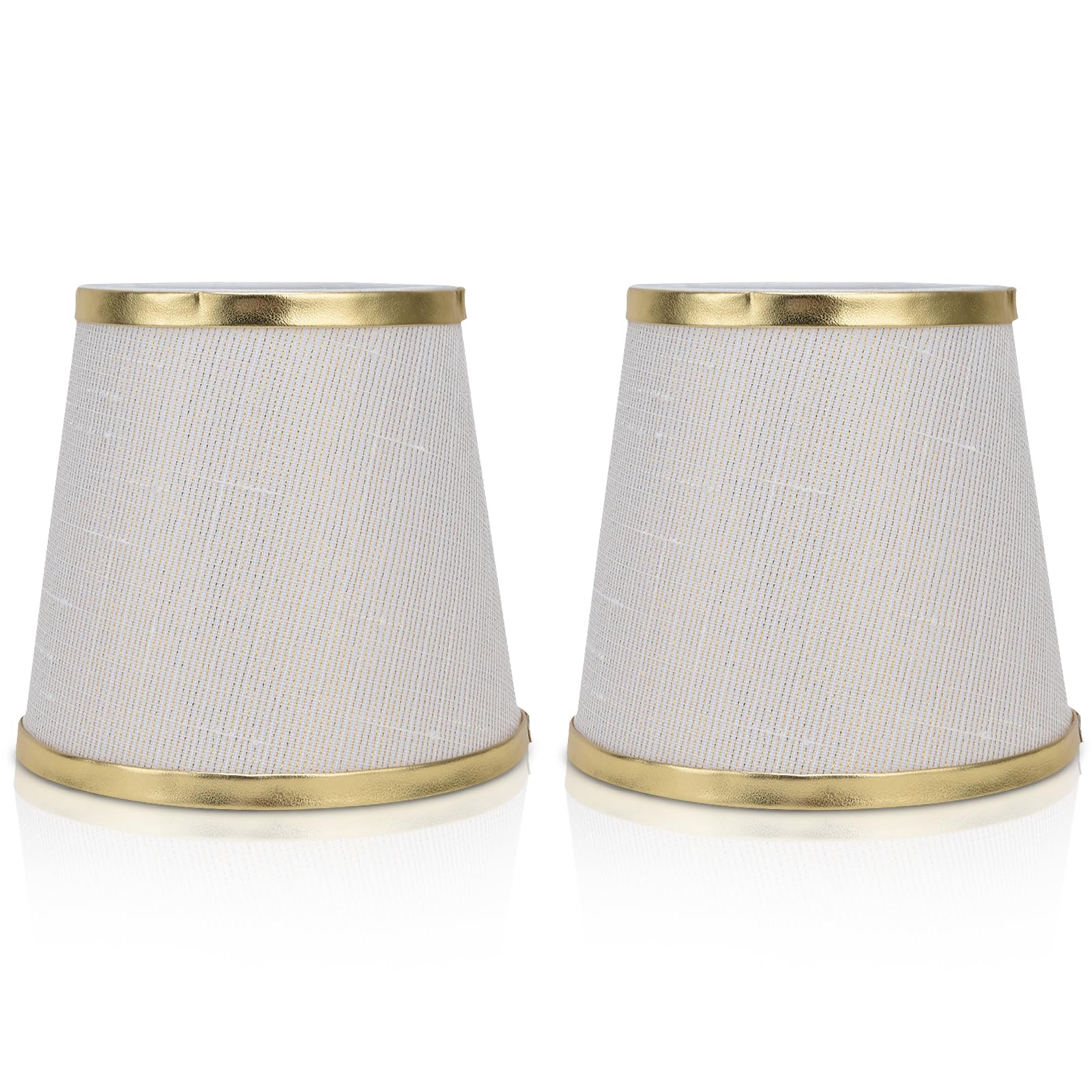 3 Pièces Abat-jours E14, Petit Abat Jour En Tissu Rouge Pour