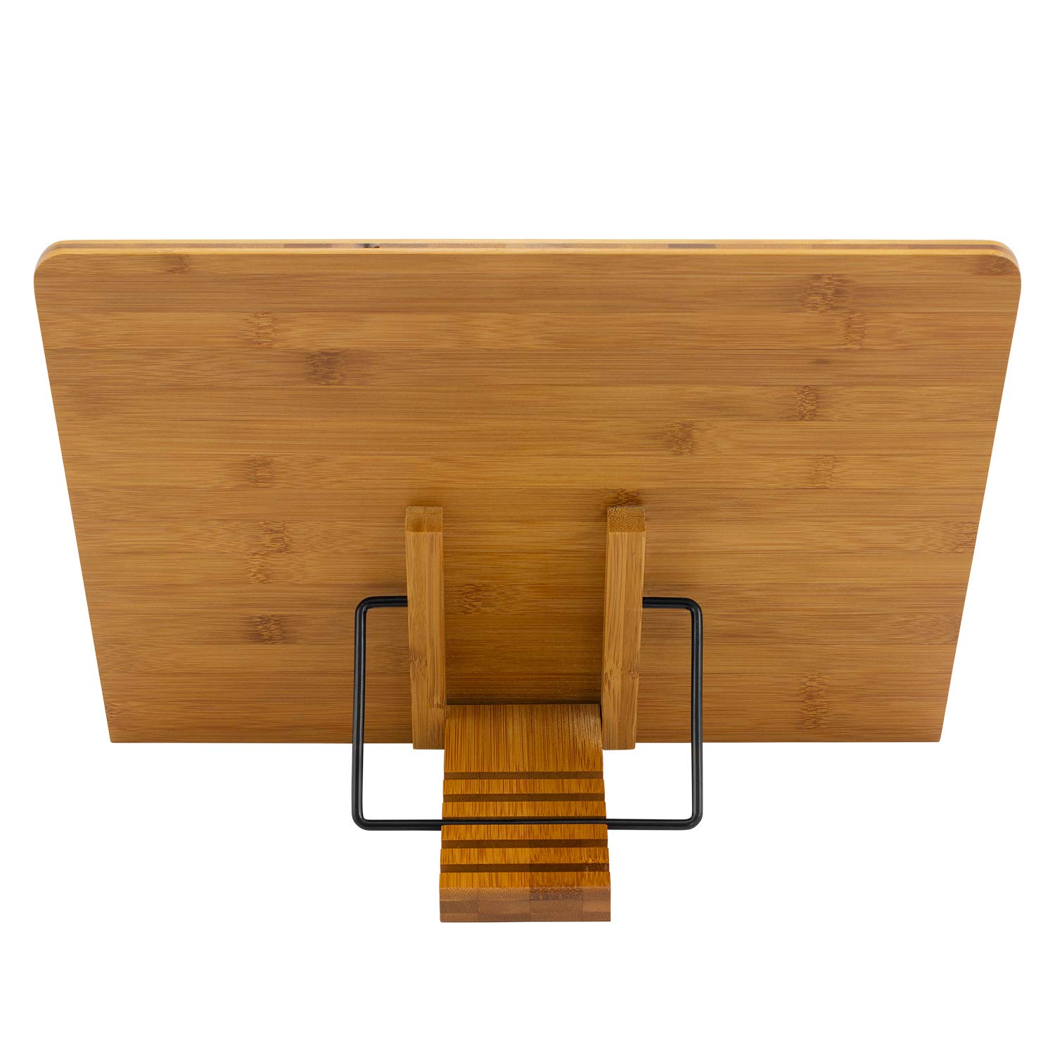 WR-404 Leggio da tavolo in bambù, supporto per spartiti, 39cm x 28cm