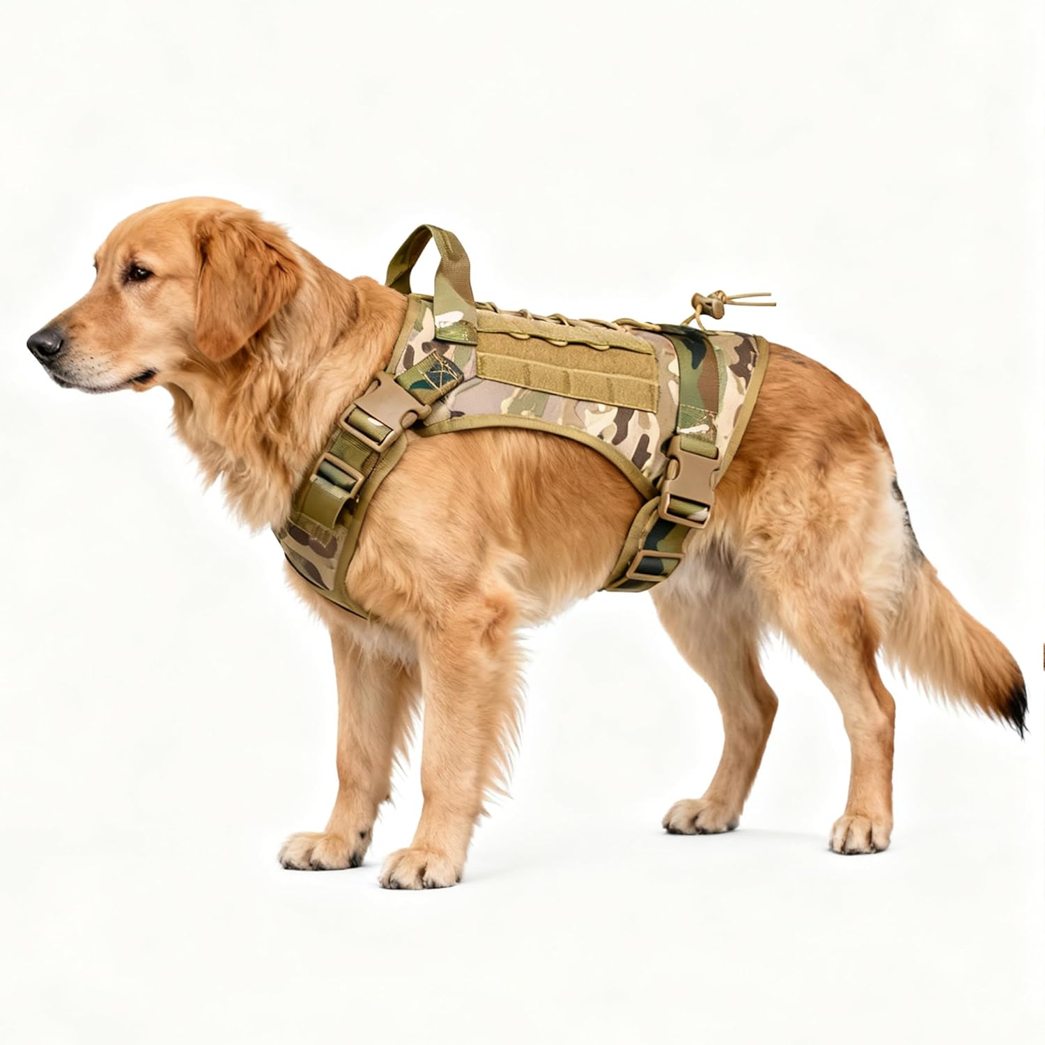 Adjustable No-Pull Tactical Dog Harness for Medium to Large Breeds Adjustable No-Pull Tactical Dog Harness for Medium to Large Breeds