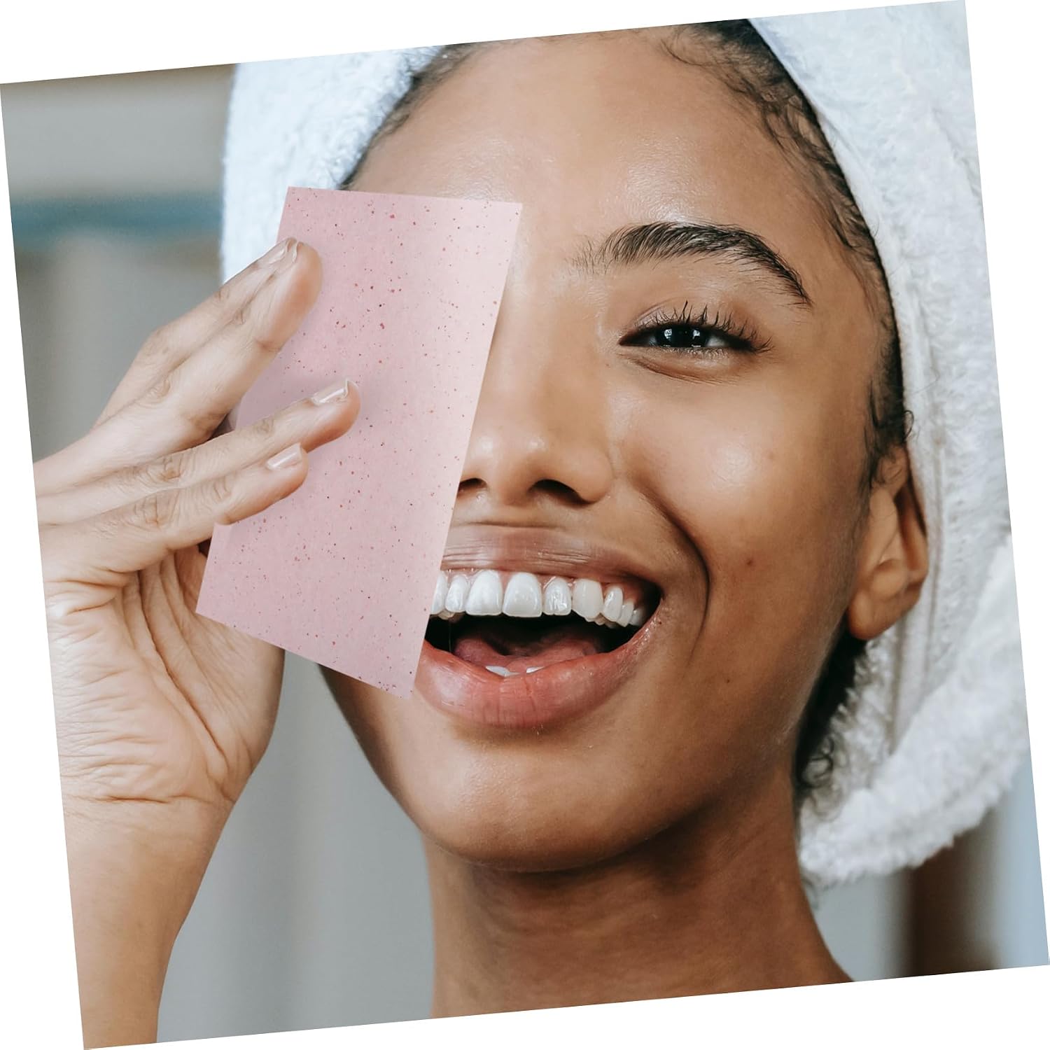 2pcs Oil Control Facial Tissues for Oily Skin Green Tea Infused Absorbing Portable Blotting Paper for Makeup Unisex Design