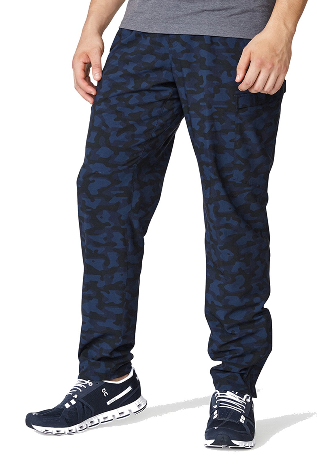 SOLFIRE Mens Nomad Athletic Track Pants, Blue, Medium