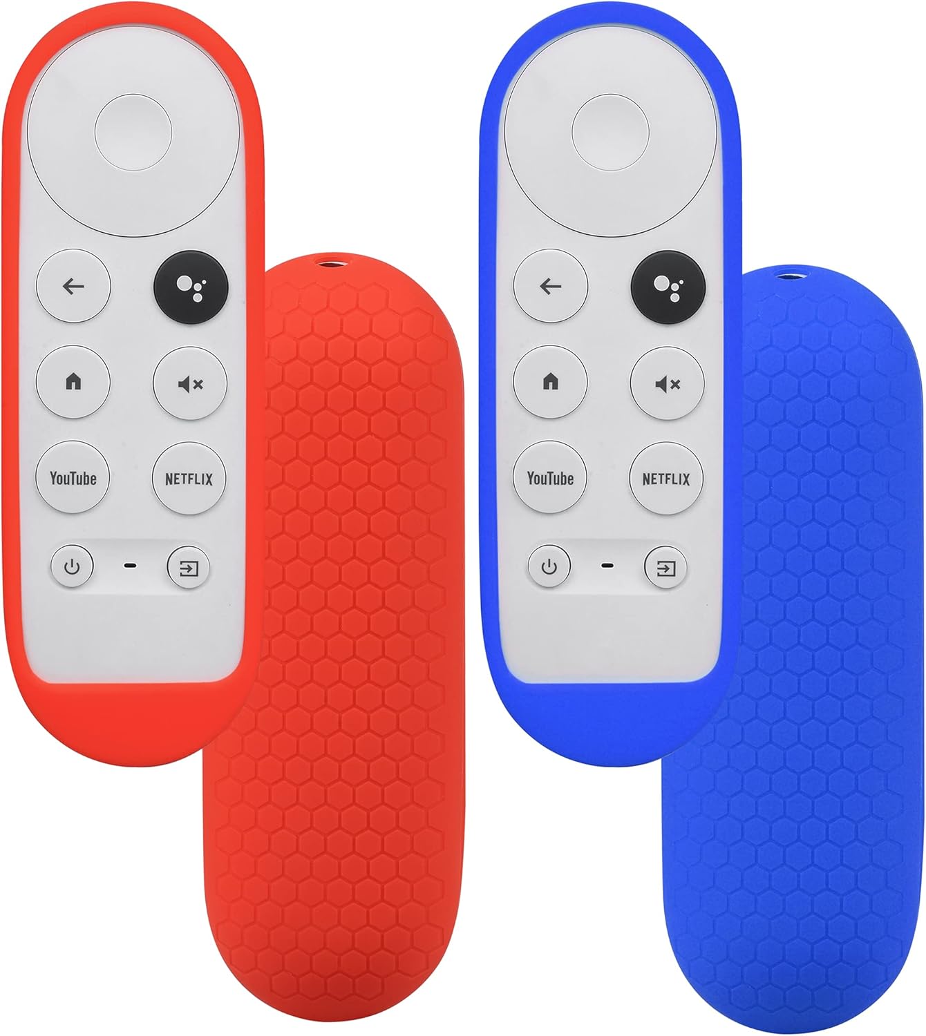 2Pack Remote Cover for Chromecast with Google TV Voice Remote, Chromecast TV Remote