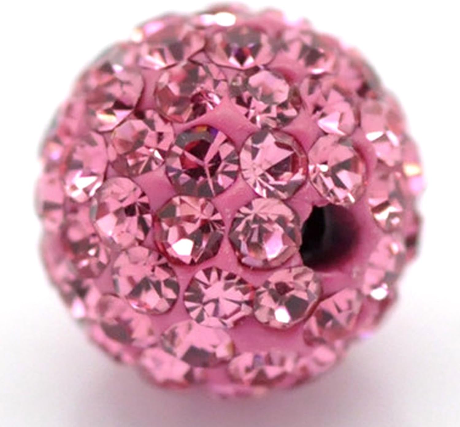 10MM Disco Balls Clay Beads Czech Crystal Shamballa Pave Premium Quality
