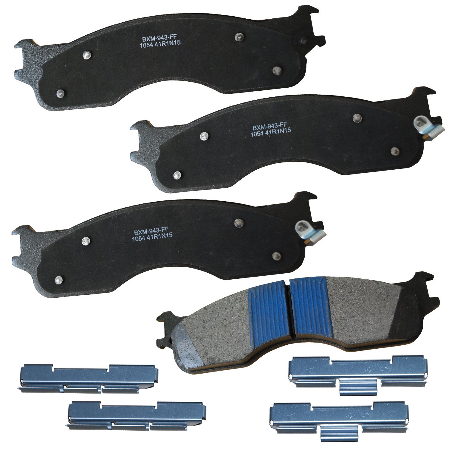 Bendix Premium SBM1054 Semi-Metallic Front Brake Pads for Dodge Ram 1500 2004