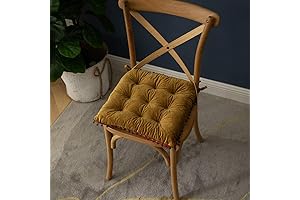 Comfortable Velvet Square Chair Cushion