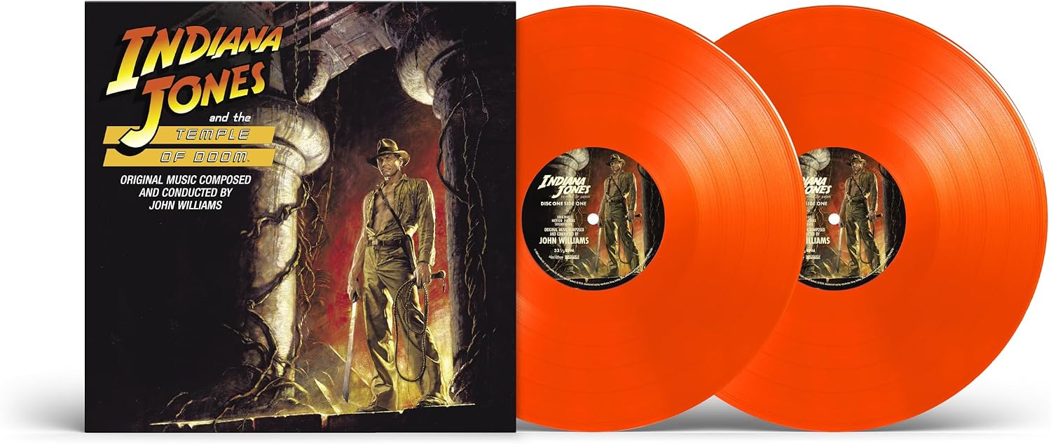 Indiana Jones & The Temple Of Doom Original Soundtrack Limited Orange by Unknown Artist — album cover