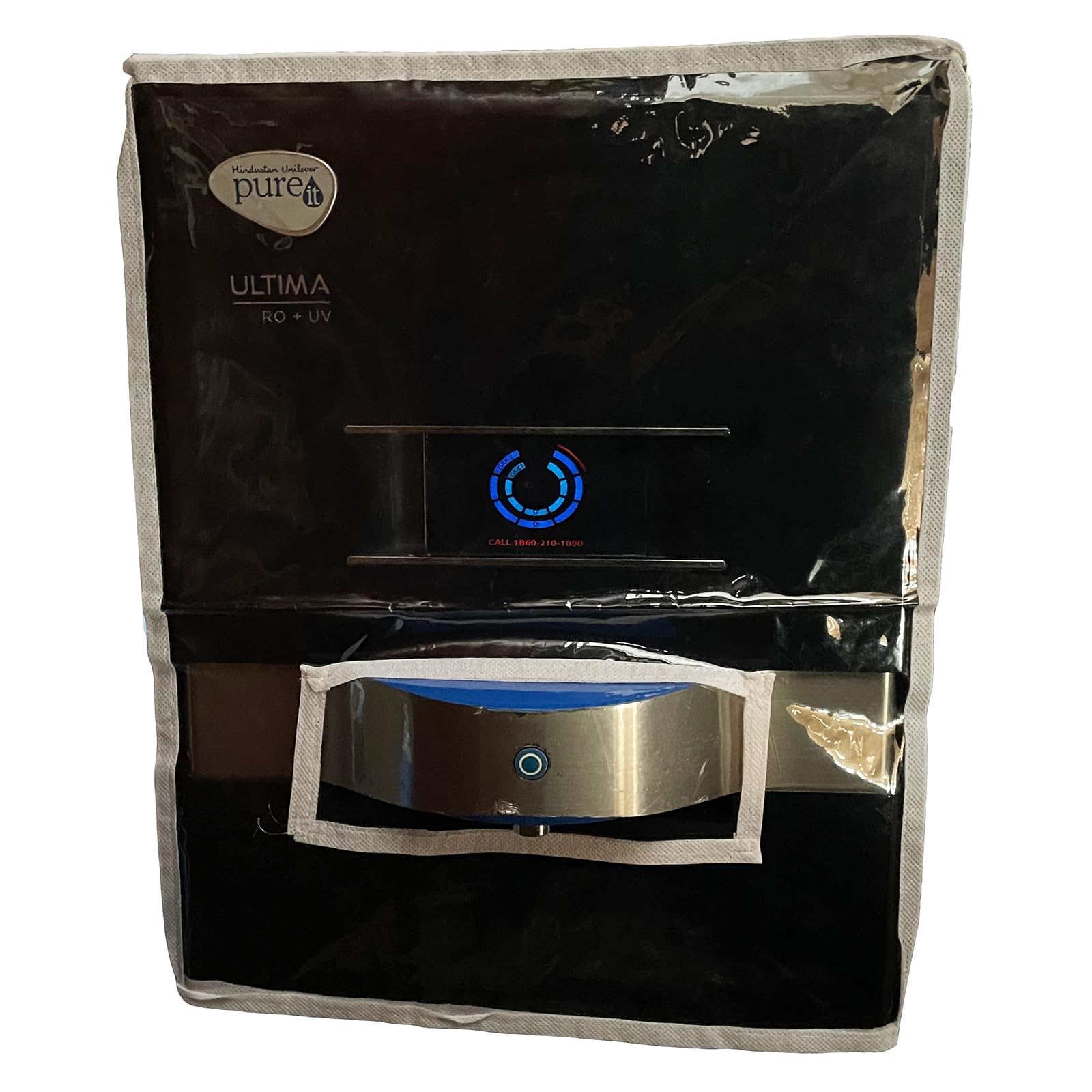 Lyle Easy To Find Body Protective Cover Compatible With HUL Pureit Ultima Eco Mineral Ro+UV+Mf Model Water Purifier, Blue, UV-resistant Cover, Lightweight and Durable Cover, Easy Installation-image-2