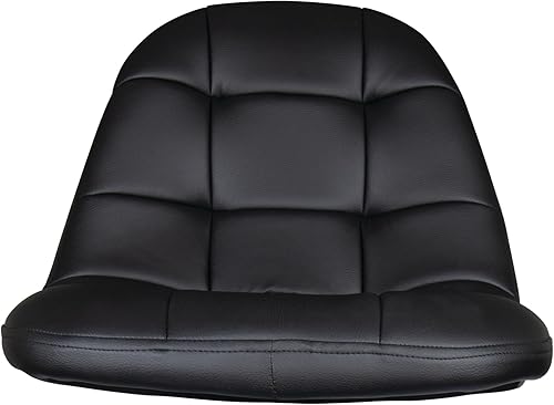 Miniatura 6 de Performance Tool W85031 Taburete giratorio neumático de respaldo alto ajustable con soporte trasero para el hogar, bar y tienda, negro, 26-32