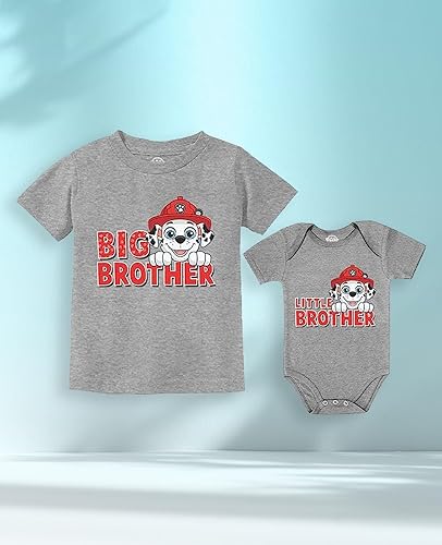 Miniatura 4 de Paw Patrol Marshall Big Brother Little Brother - Camisas a juego para niños