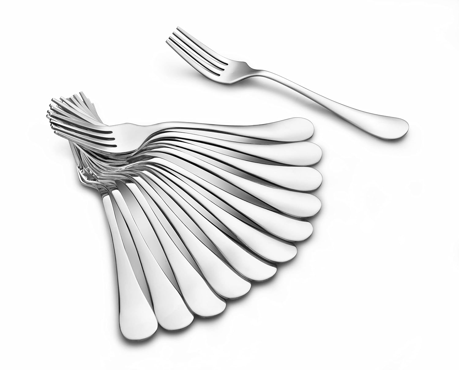 Buy METINOX SS AP Fork 12 PC Online at Low Prices in India - Amazon.in