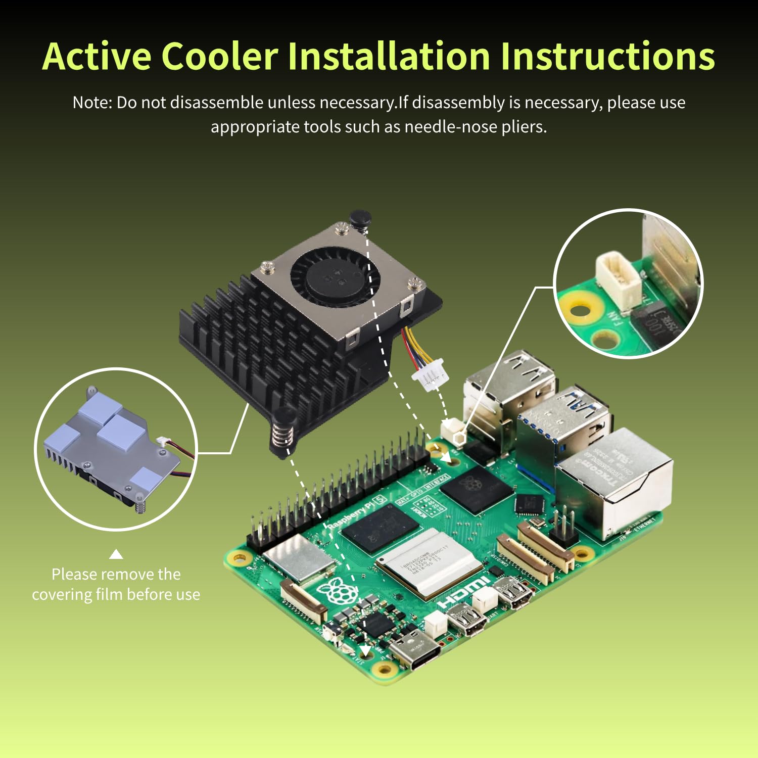 Amazon.co.jp: iRasptek Raspberry Pi 5 4GB RAM用ベーシック