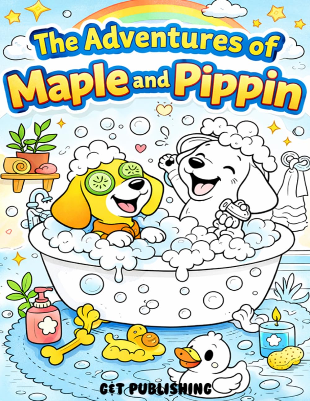 Adventures of Pippin and Maple: A colouring in Adventure