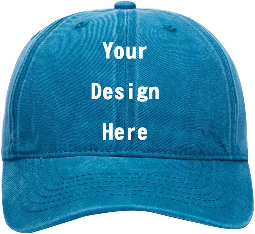 Custom Baseball Cap Vintage Printed Sun Protection Hat Classic Hip-hop Sport Cap Adjustable Snapback Hat