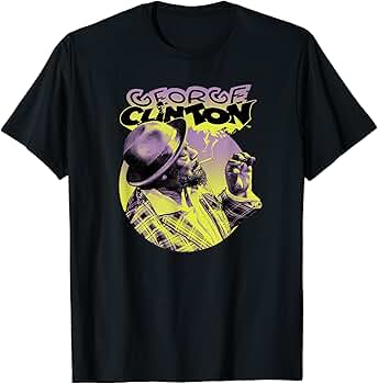 Amazon | ジョージ・クリントンの煙の写真 Tシャツ | Tシャツ