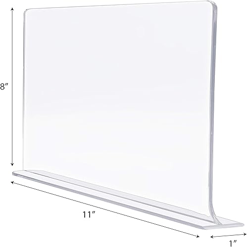 Miniatura 4 de Sorbus Organizador de estantes adhesivos acrílicos con cinta autoadhesiva, ideal para organización de armario, ropa, ropa de cama, separadores de