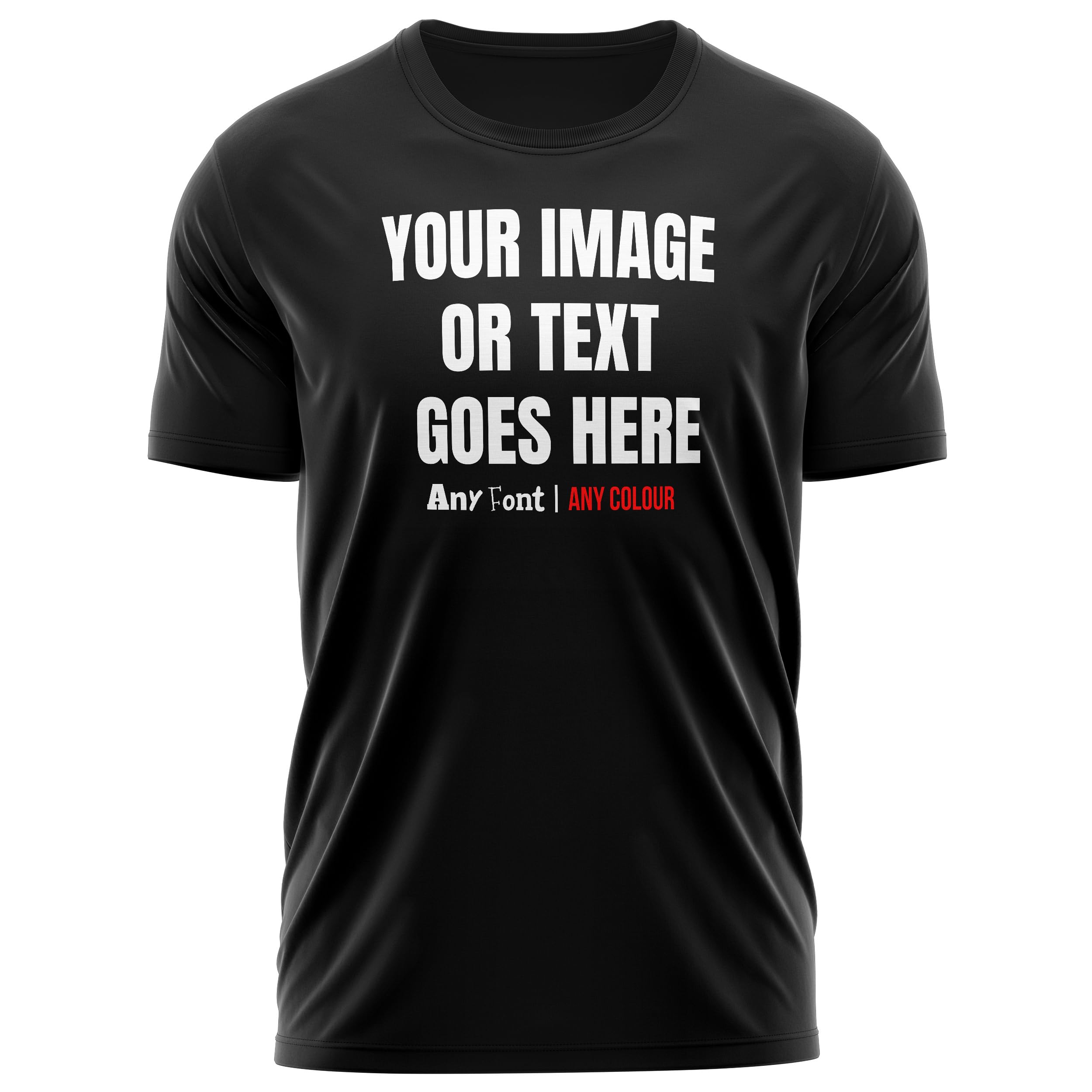 Purple Print HouseMens Custom Activewear T Shirt Polyester Sports Any Text Image Personalised Printed Workwear Logo Marathon Photo Tee