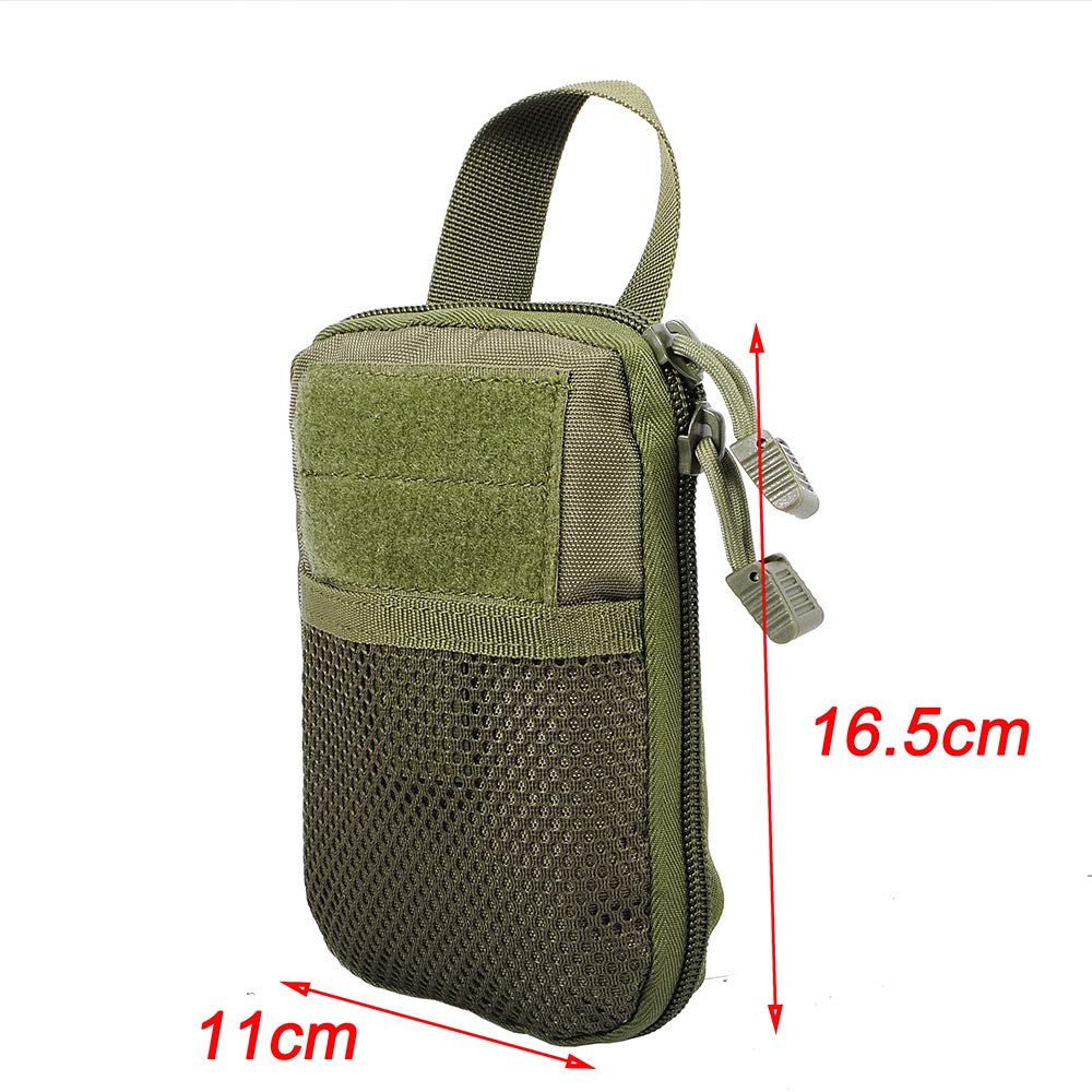 Borsa Tattica Molle Marsupio Militare - Nylon 1000D, Multifunzionale Per Trekking E Campeggio - Foto 7