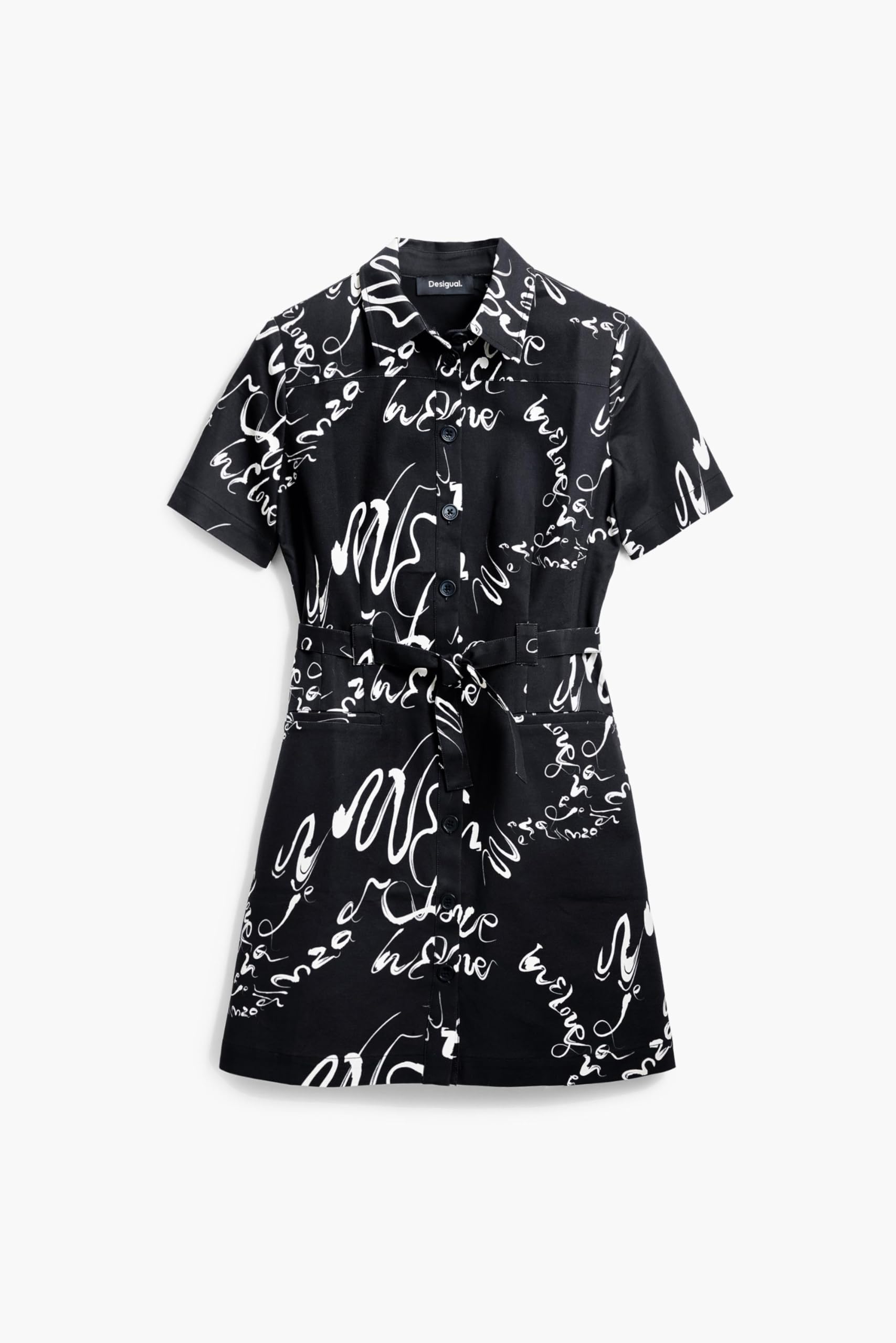 Desigual 25swvw38 Vestito Casual Donna