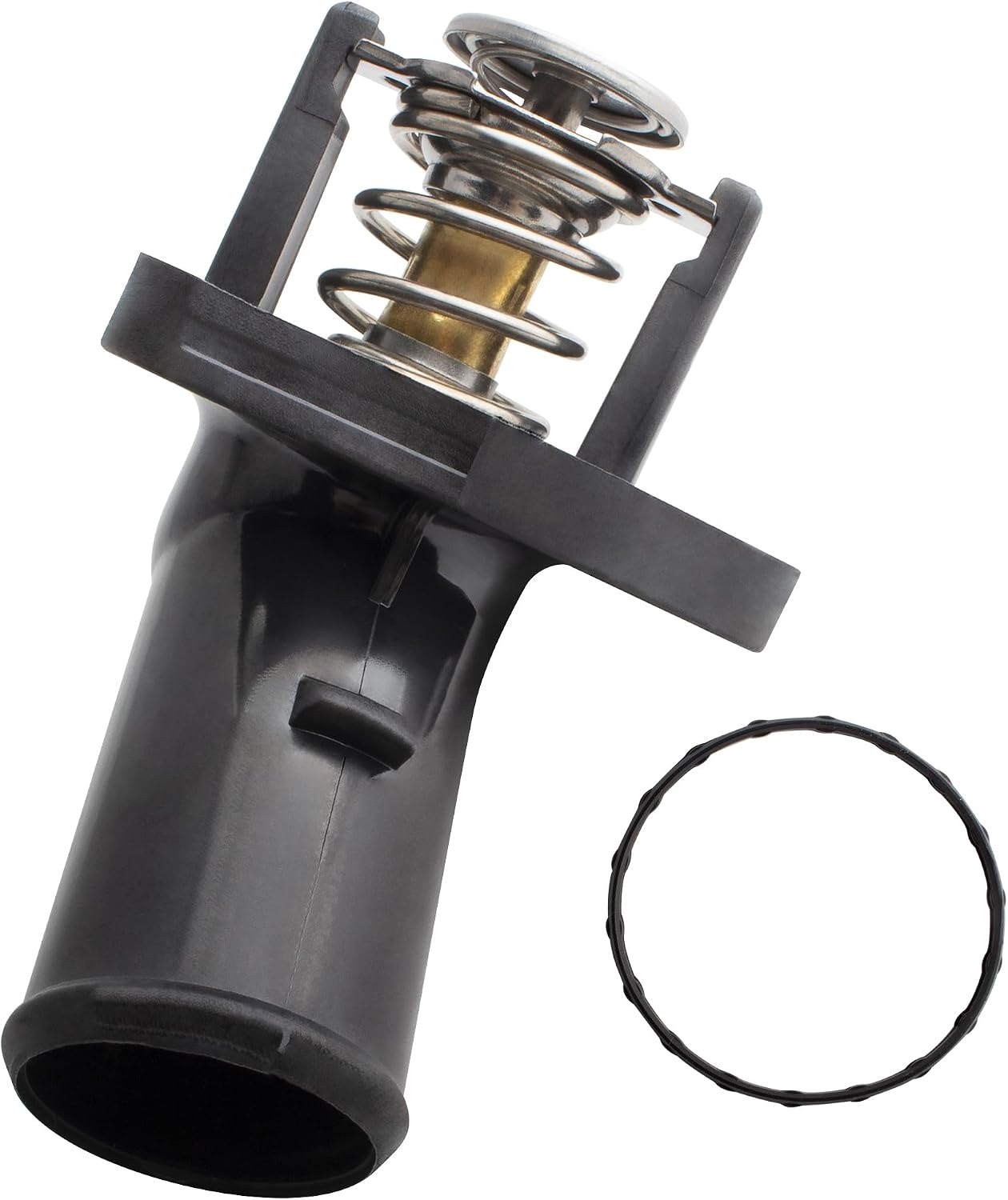 BOXI 902-5137 Engine Coolant Thermostat Housing Assembly Fits for Lexus GS350 GS450h 2007-2011 GS350 2013-2015 GS450h 2013-2018 IS250 2006-2015 IS350 2006-2017 RC300 RC350 IS300 / 160313102 660-180