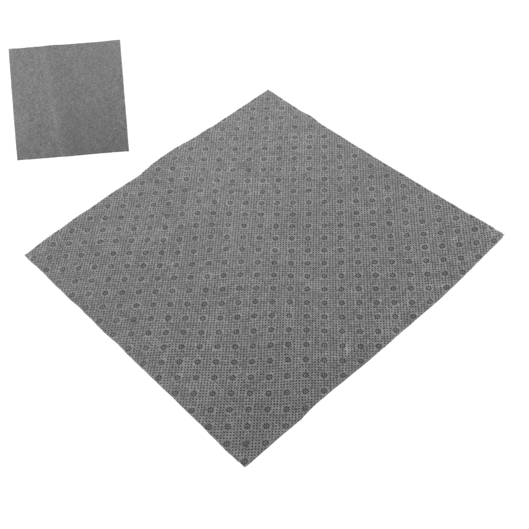 Artibetter 4 Stück rutschfeste Teppichunterlage Stoff für DIY Projekte Strapazierfähige rutschfeste Matte für Zuhause und Büro Waschbar und Wiederverwendbar Teppichunterlage für und Komfort