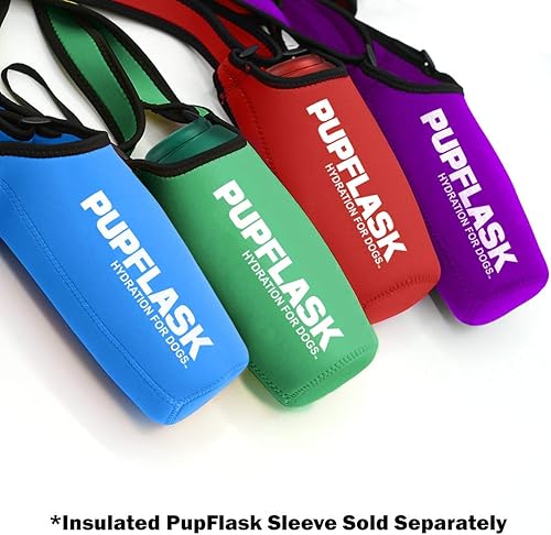 Miniatura 7 de Tuff Pupper PupFlask Botella de agua portátil  0.80 o 1.18 l  27 o 40 oz de acero inoxidable  Conveniente botella de agua de viaje para perro