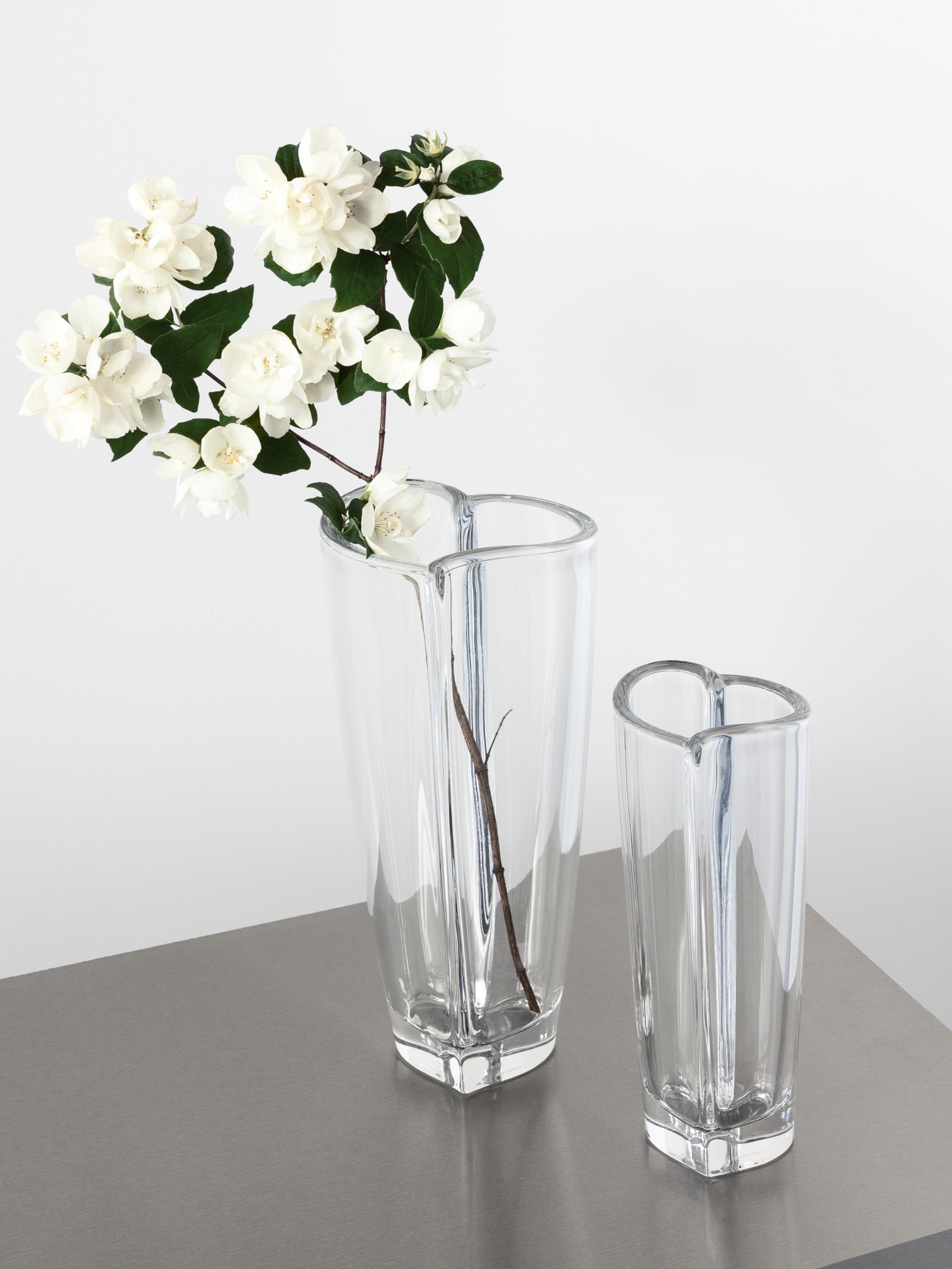Amazon.co.jp: Orrefors ハート花瓶 L - 6719813 ホワイト : ホーム 