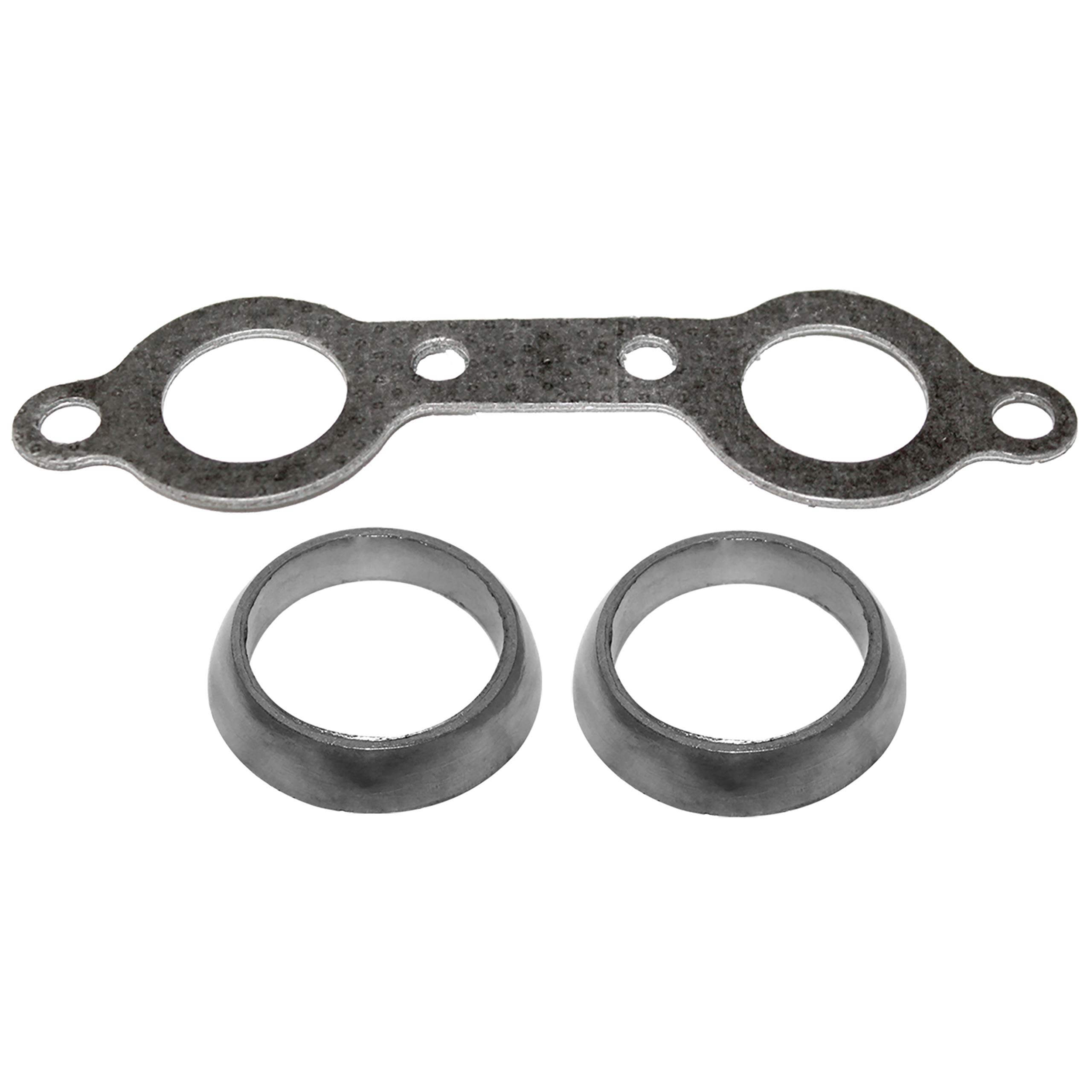 Exhaust Muffler Gasket Kit For 2007 Polaris Sportsman 800 EFI ATV - 25-Piece Set, Includes All Pictured Parts 10 thumbnail image
