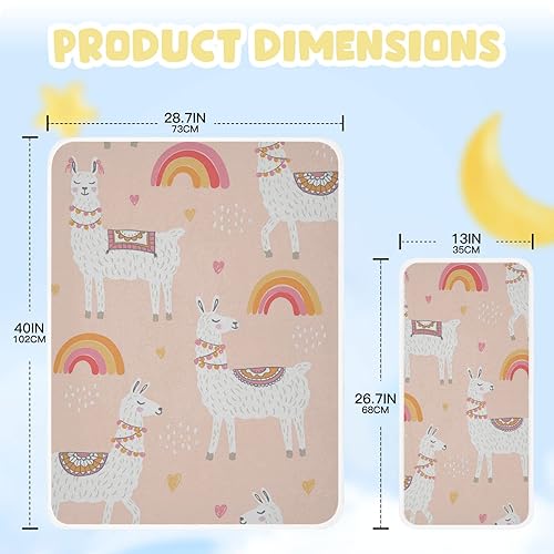 Miniatura 2 de Llamas Rainbows, cambiador portátil para bebé, cambiador portátil para bebé, cambiador, regalos de baby shower, artículos esenciales para bebés