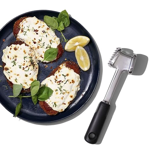 Ablandador de Carne OXO Good Grips Die Cast Aluminio Plateado miniatura 9