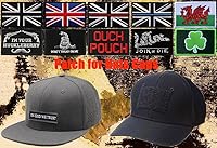 Vista 3 de Zcketo Paquete de 6 parches tácticos bordados de la Unión Británica de Gran Bretaña, bandera nacional del Reino Unido, insignia de combate de Gran