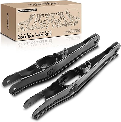 A-Premium 2 brazos de control trasero inferior trasero con buje, compatibles con Chrysler 200 2011-2014, Sebring 2007-2010 y Dodge Avenger 2008-2014