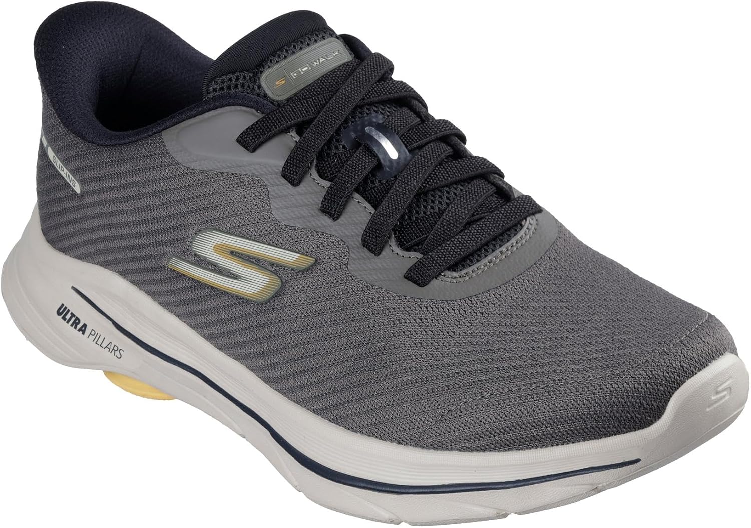 Skechers Mens Go Walk 8 Pate Hands Free Slip-ins
