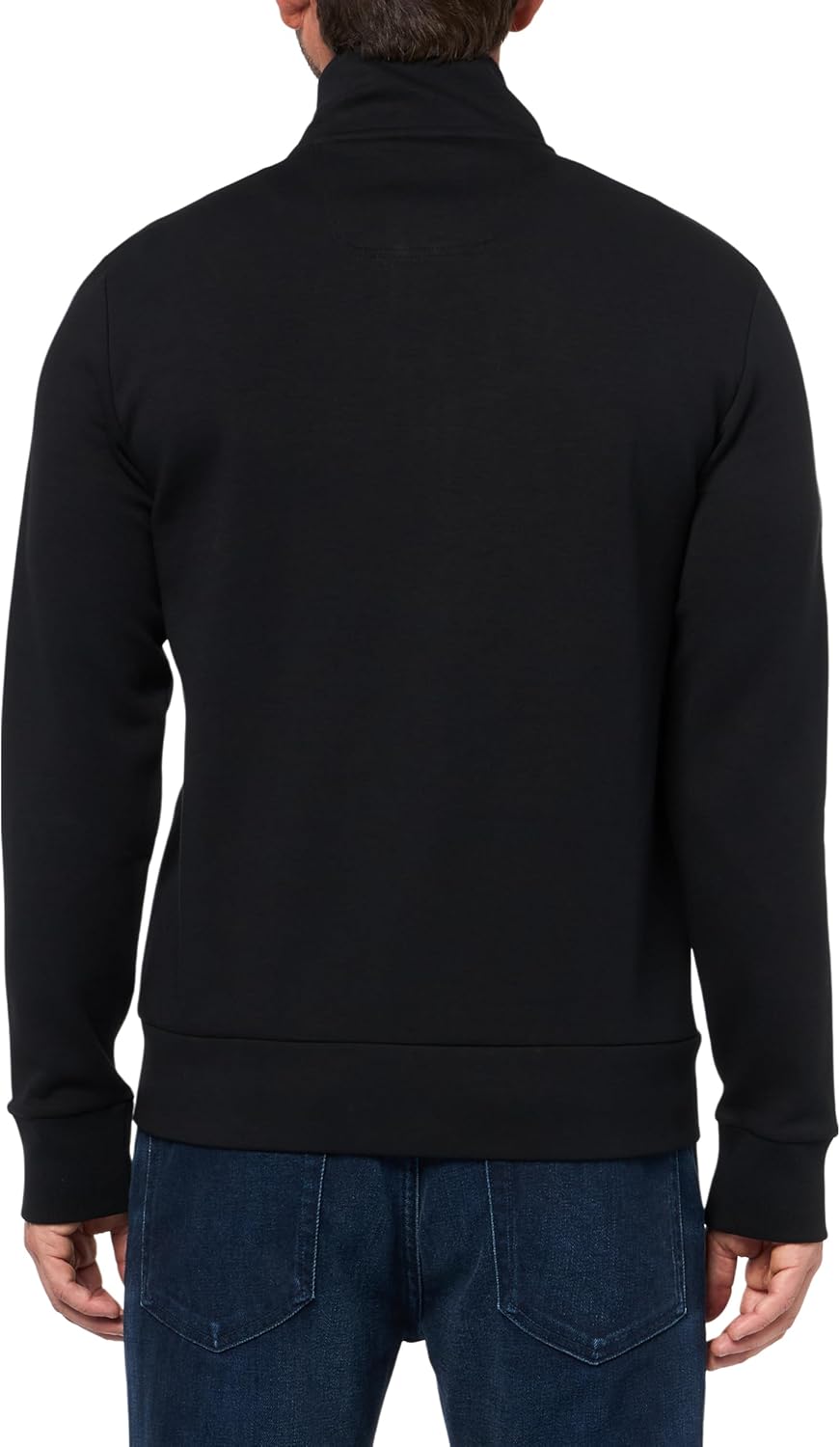 BOSS mens Sporty Regular Fit Zip Up Cotton Jacket - Image 2