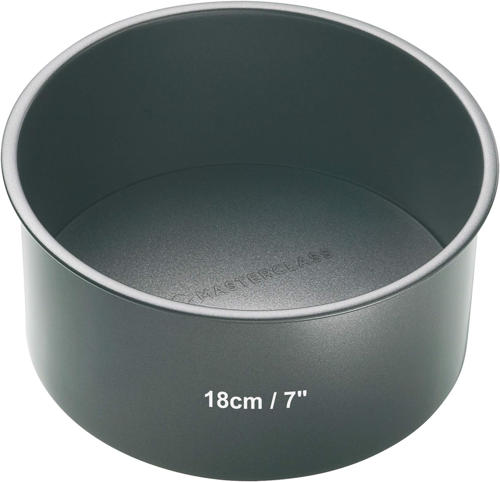 Non-Stick Loose Base Deep Cake Pan Round 18cm (7"), Sleeved