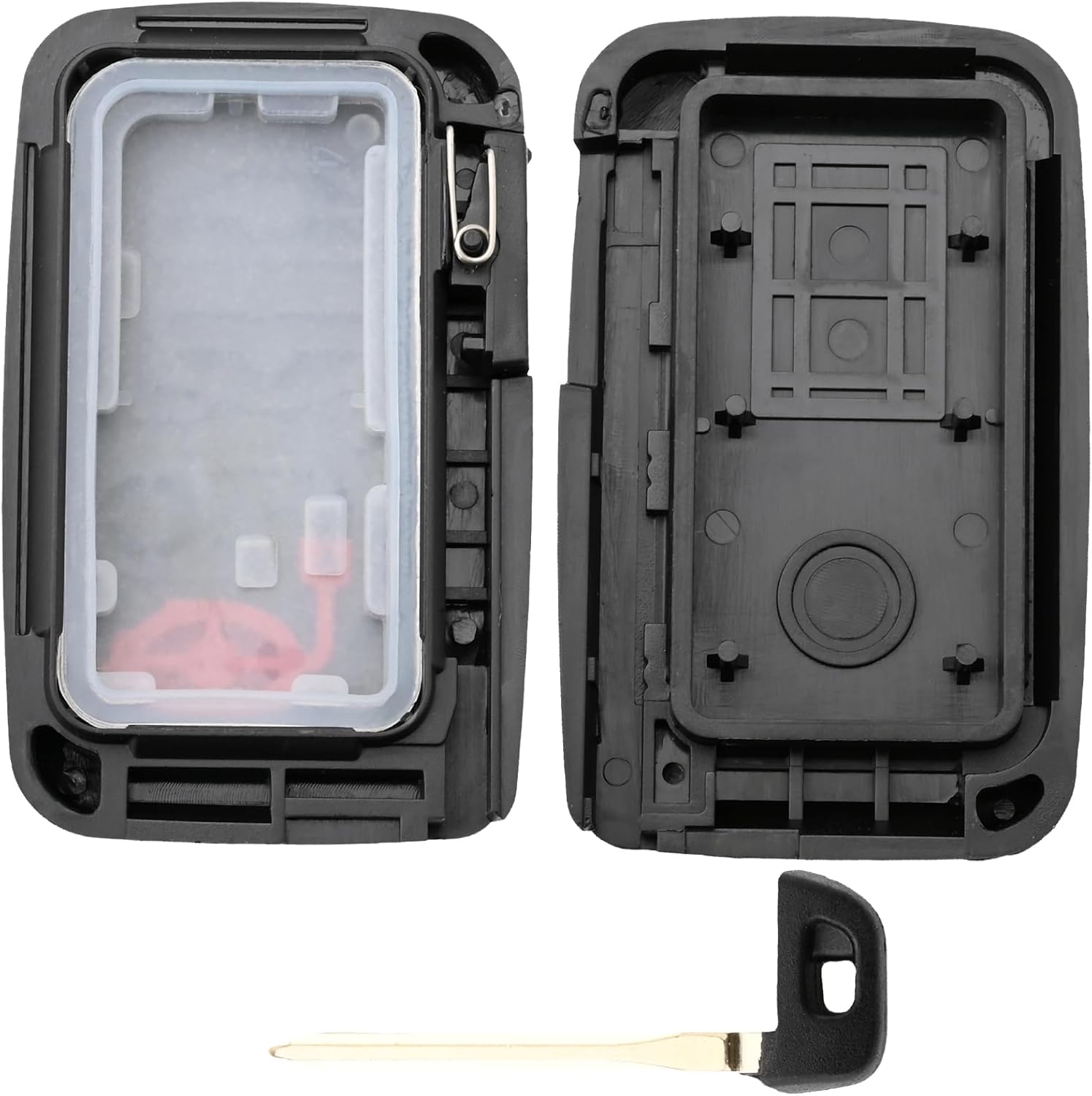 HYQ14AAB Key Fob Shell Case Compatible with Prius 2010 2011 2012 2013 2014 2015 2PCS